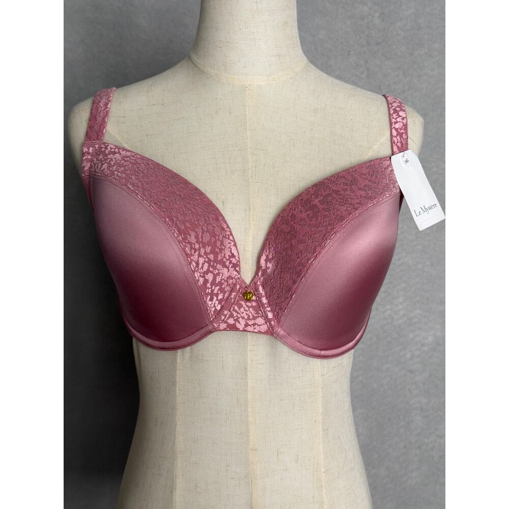 Le Mystѐre Safari Push-Up Bra Underwire in Rosette Women's 34G NEW